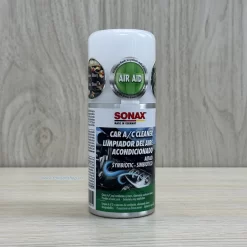 Chai vệ sinh điều hòa Sonax giúp làm sạch hệ thống điều hòa xe ô tô, khử mùi khó chịu và mang lại không khí trong lành cho không gian nội thất.