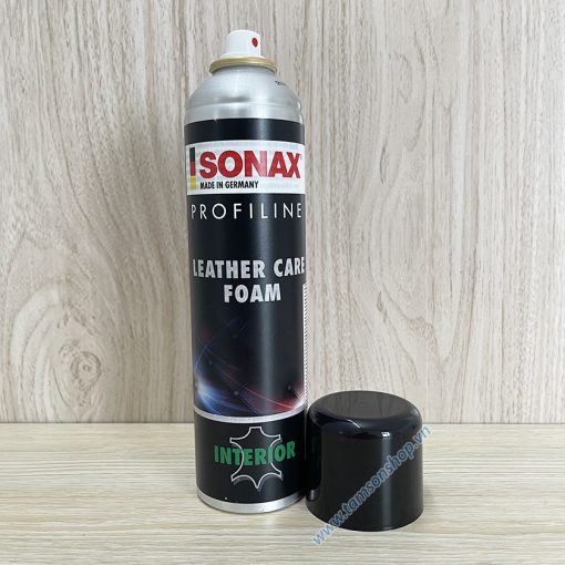 Chai làm sạch + bảo bảo dưỡng da Sonax Leather Care Foam 400ml