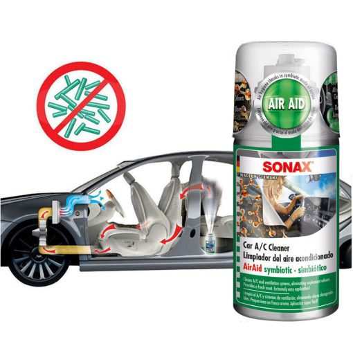 Khử mùi điều hòa xe ô tô Sonax Car Ac Cleaner 323100
