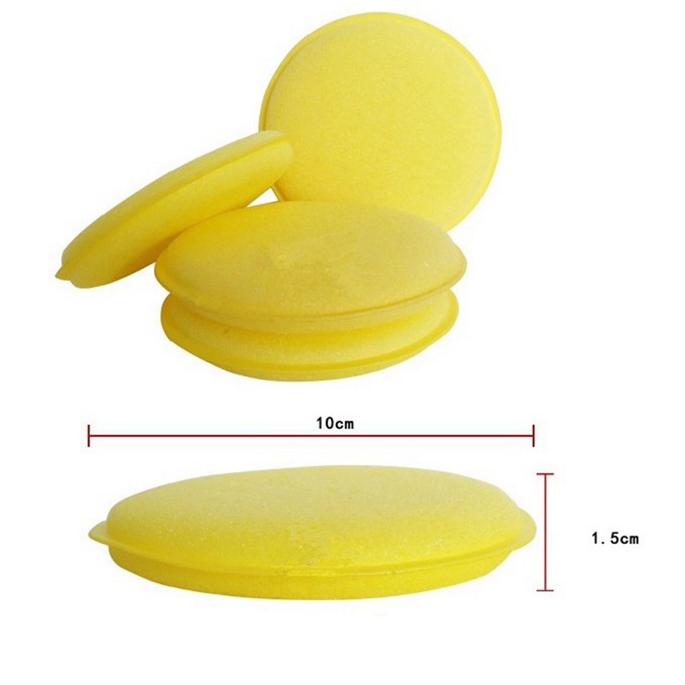 Bọt biển bôi dung dịch bảo dưỡng ô tô P053 (vàng)