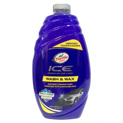Dung dịch rửa xe bóng sơn Turtle Wax Ice Wash & Wax 1.42L