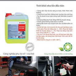 Dung dịch rửa xe đa năng Wurth BMF Workshop Cleaner 5L