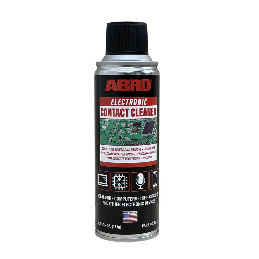Chai Abro Contact Cleaner EC-533 vệ sinh mạch điện tử và thiết bị điện - Làm sạch và khô nhanh.