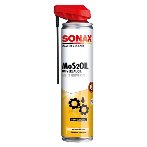 Dầu Mos2 Oil Sonax 339400 bôi trơn bảo vệ chống rỉ sét ứng dụng