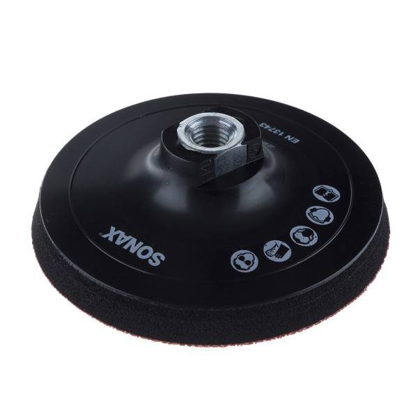 Đế gắn máy đánh bóng đồng tâm Sonax trục M14 125mm