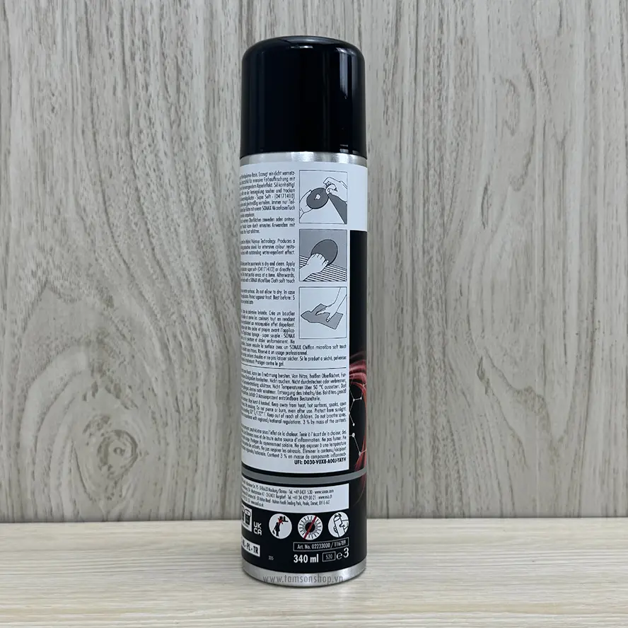 Polyme phủ bóng và bảo vệ sơn xe Sonax Polymer NetShield
