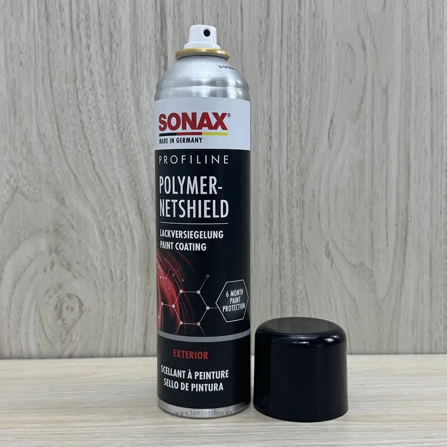 Polyme phủ bóng và bảo vệ sơn xe Sonax Polymer NetShield