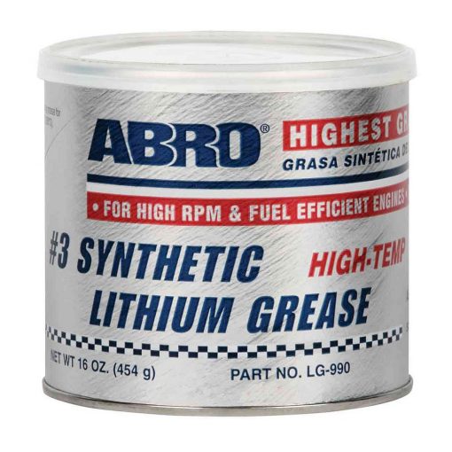 Mỡ bò bôi trơn tổng hợp Abro Synthetic Lithium Grease 454g