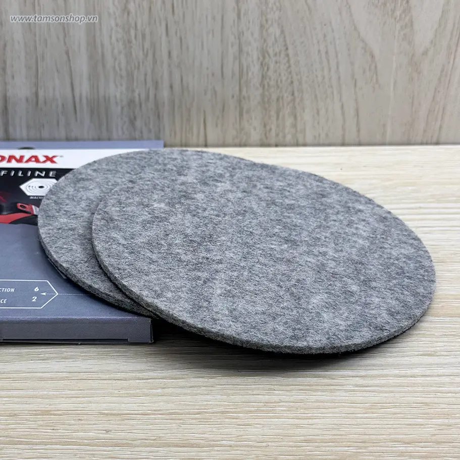 Phớt đánh bóng kính xe ô tô Sonax 493300 Felt Pad 5 inch