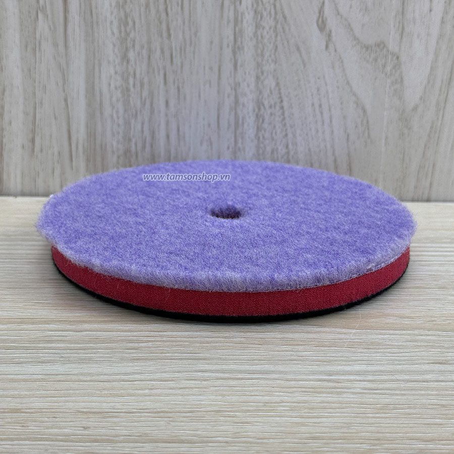 Phớt lông cừu Sonax 493800 5 inch đánh bóng sơn xe, tối ưu sử dụng cho máy lệch tâm.
