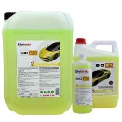 Dung dịch không chạm BIO 25 rửa xe máy, ôtô con, ô tô khách, xe bụi bẩn ít.
