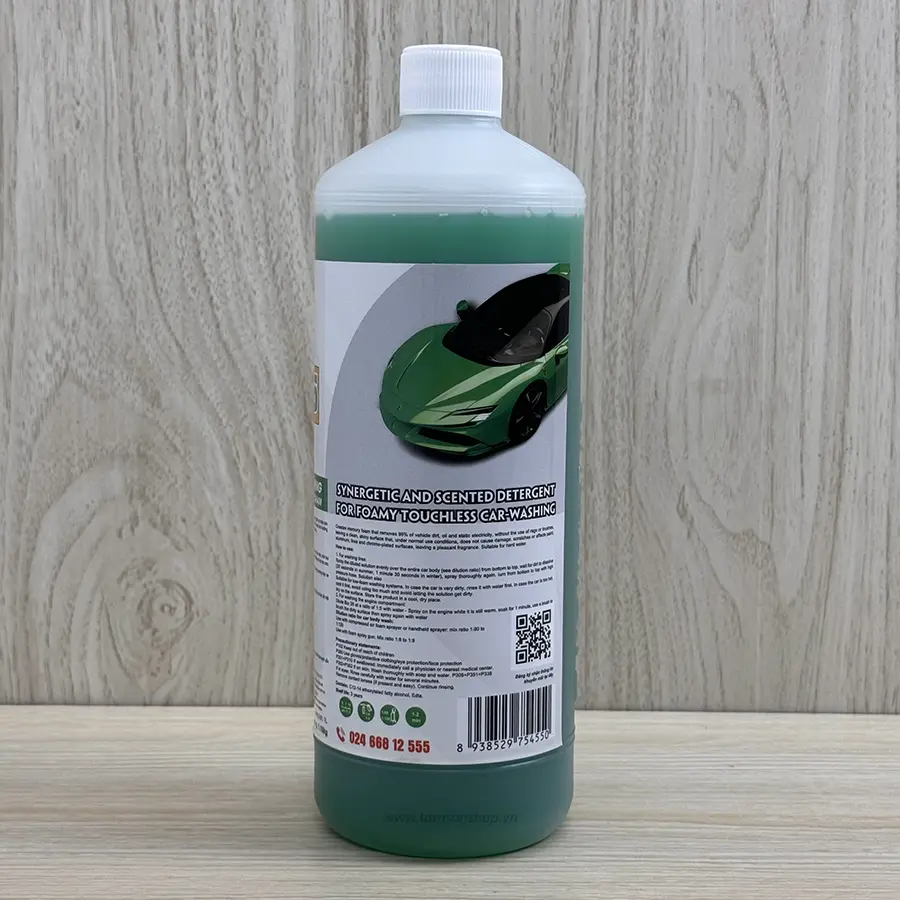 Dung dịch không chạm BIO 35 rửa xe máy, ôtô con, xe khách, ô tô tải.