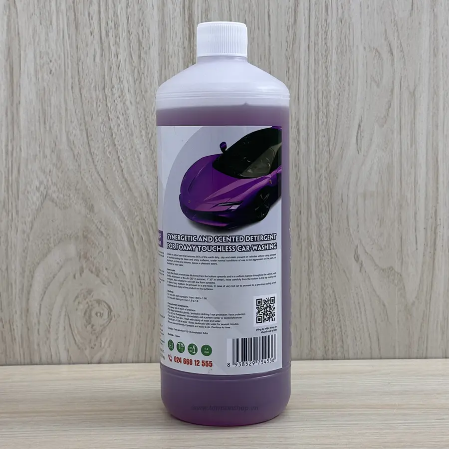 Dung dịch không chạm BIO 30 rửa xe máy, ôtô con, xe khách, ô tô tải.