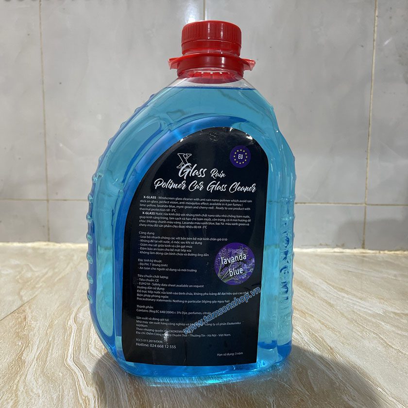 Nước rửa kính chắn gió xe ôtô Xglass Ekokemika