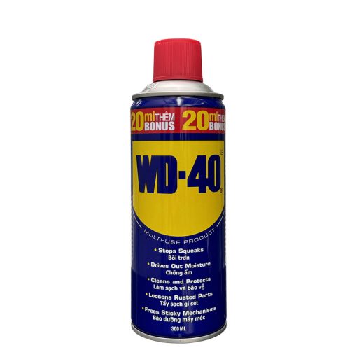 Chai xịt dầu chống rỉ sét và bôi trơn đa dụng WD-40 Multi-Use 300ml
