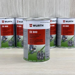Mỡ bò đồng chịu nhiệt độ cao CU 800 Copper Paste Wurth 08938002 lon 1 kg