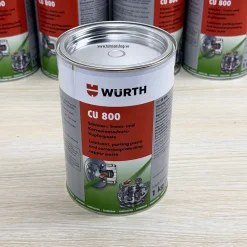 Mỡ bò đồng chịu nhiệt độ cao CU 800 Copper Paste Wurth 08938002 lon 1 kg