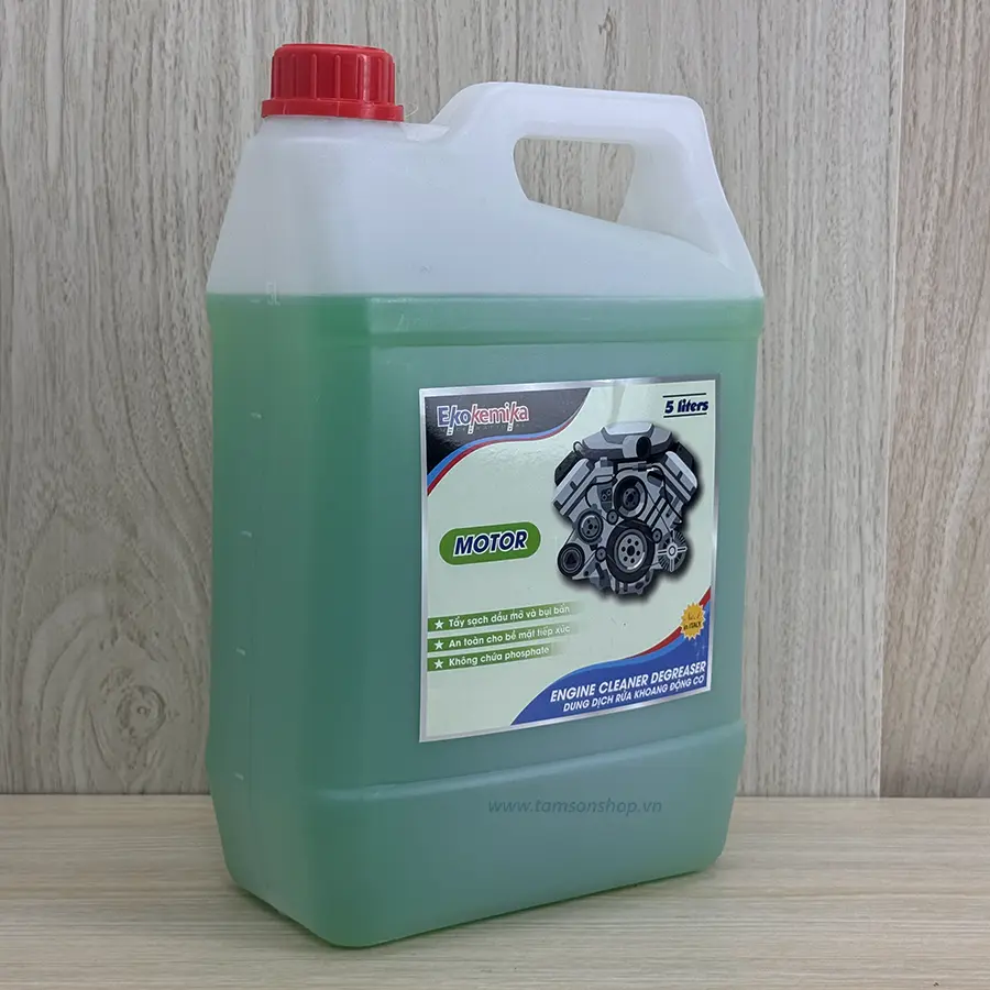 Nước rửa khoang động cơ Motor - Loại bỏ bụi bẩn, bẩn dầu mỡ, và các chất bẩn ô nhiễm trong khoang động cơ xe ô tô.