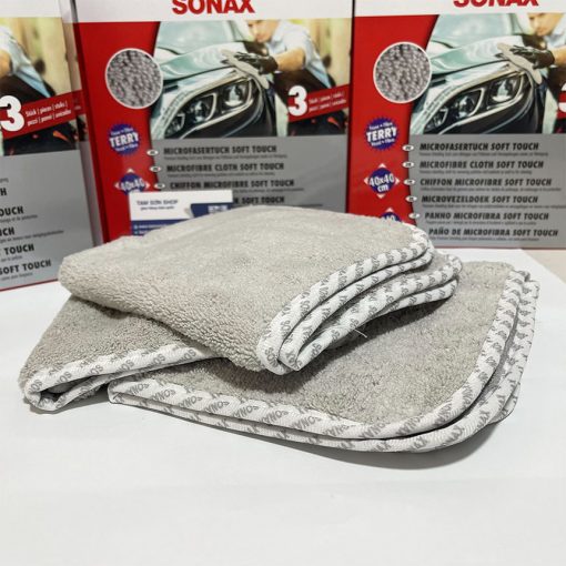 Khăn lau xe ôtô Sonax Microfiber Cloth Soft Touch