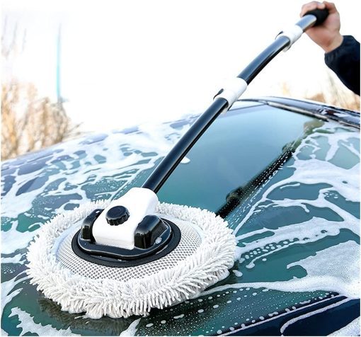 Cây chổi rửa xe ôtô cán cong