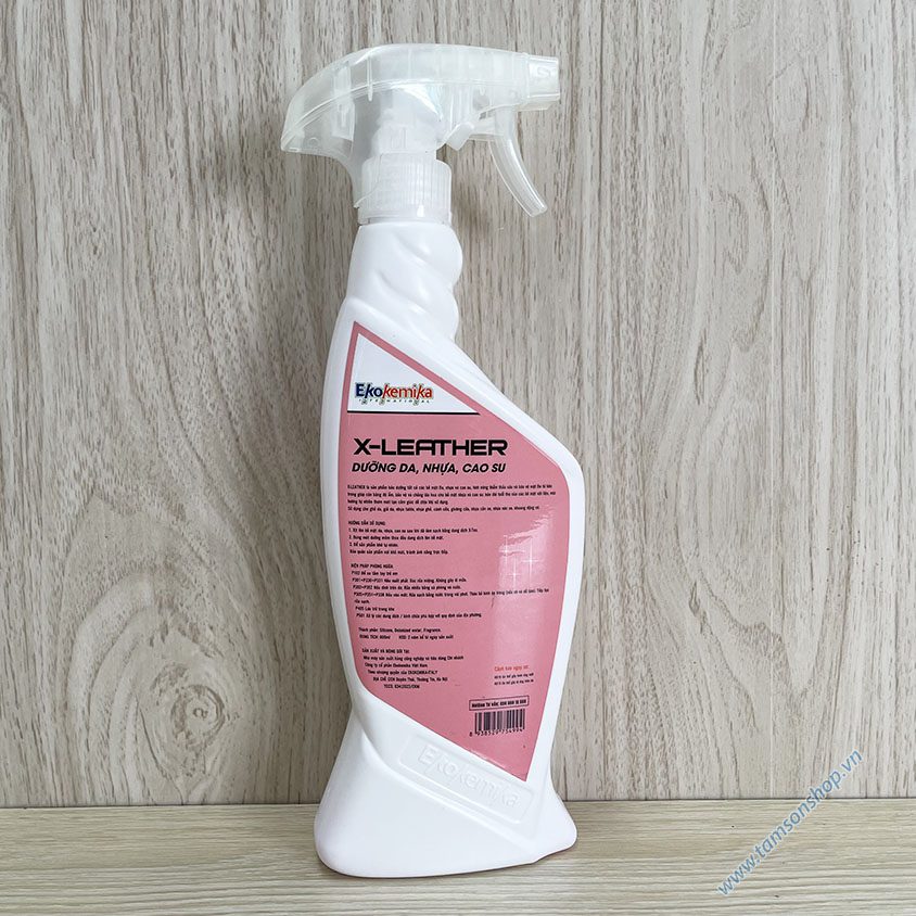 Dung dịch chăm sóc da nhựa cao su nội thất xe ô tô X-Leather Ekokemika 600ml