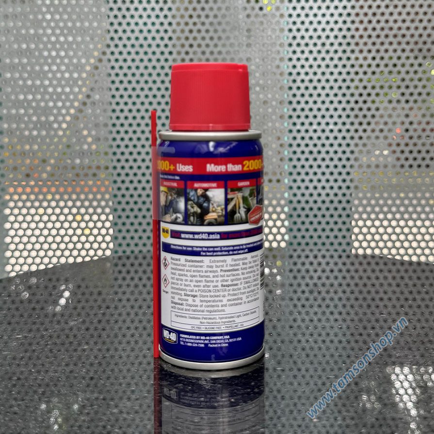 Chai xịt dầu chống rỉ sét và bôi trơn đa ứng dụng WD-40 Multi-Use 70ml