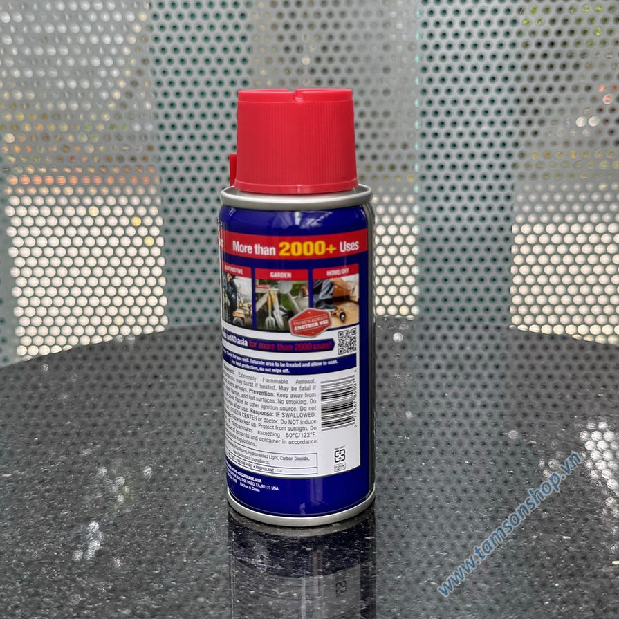 Chai xịt dầu chống rỉ sét và bôi trơn đa ứng dụng WD-40 Multi-Use 70ml