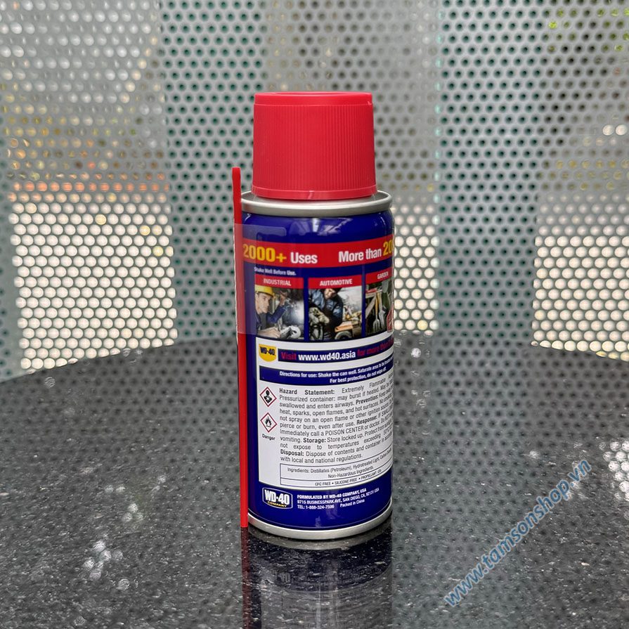 Chai xịt dầu chống rỉ sét và bôi trơn đa ứng dụng WD-40 Multi-Use 70ml