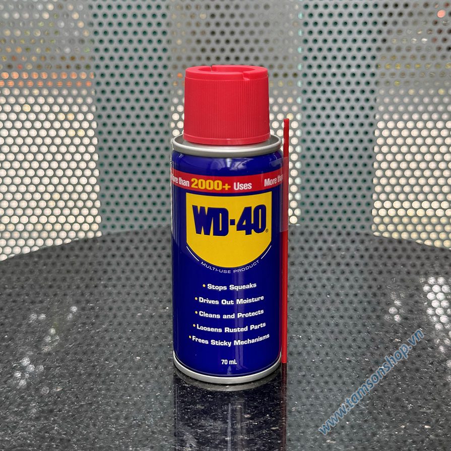 Chai xịt dầu chống rỉ sét và bôi trơn đa ứng dụng WD-40 Multi-Use 70ml