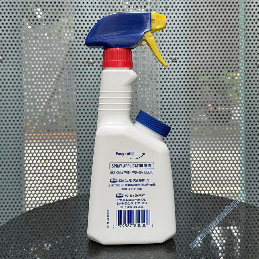 WD-40 Spray Applicator chai nhựa rỗng dùng để đựng và xịt dầu chống rỉ sét WD-40