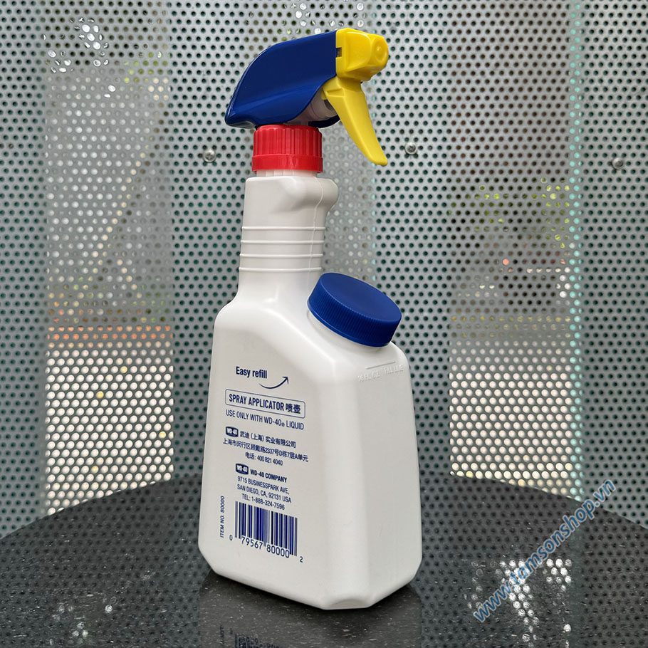 WD-40 Spray Applicator chai nhựa rỗng dùng để đựng và xịt dầu chống rỉ sét WD-40
