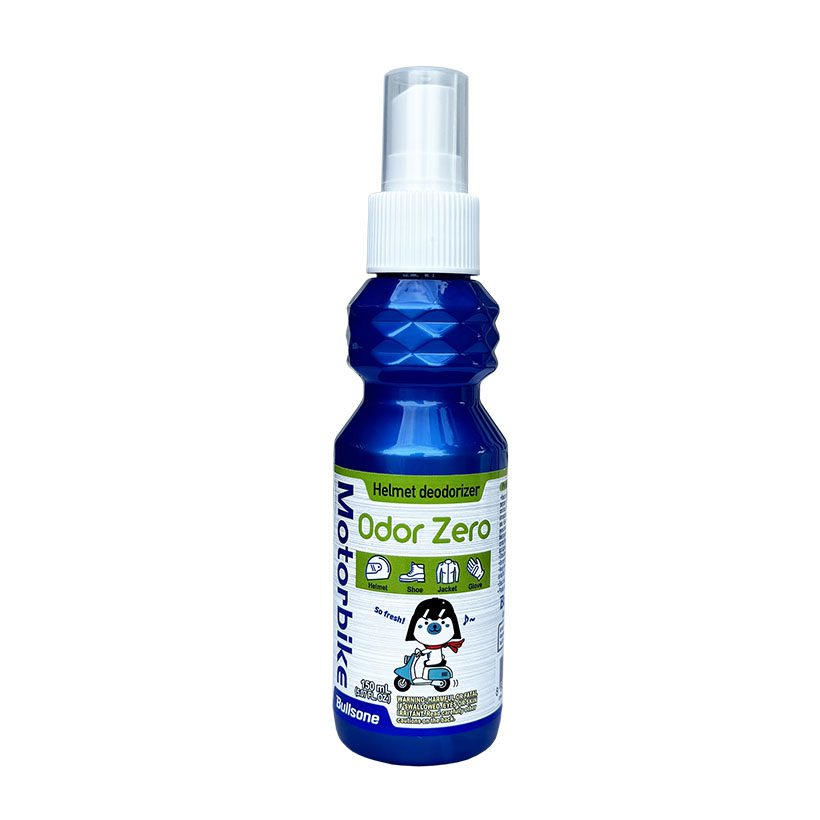 Chai xịt khử mùi mũ bảo hiểm Bullsone Motorbike Odor Zero