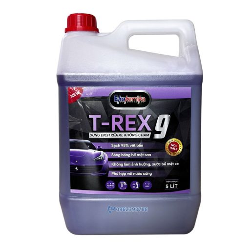 Dung dịch không chạm T-Rex 9 Ekokemika rửa ô tô, xe máy