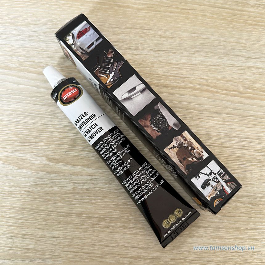 Kem đánh bóng xóa xước sơn nhựa Autosol Scratch Remover