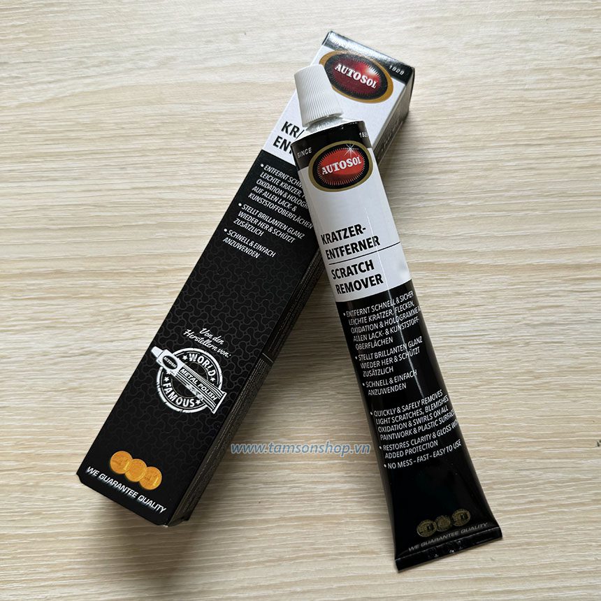 Kem đánh bóng xóa xước sơn nhựa Autosol Scratch Remover