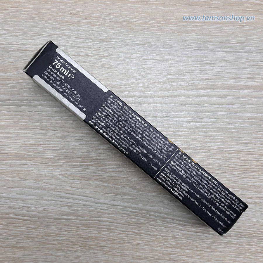Kem đánh bóng kim loại Autosol Metal Polish Super Gloss 001121 75ml