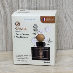 Nước hoa Grasse mùi hương thơm sạch sẽ và tươi mát với cảm giác sạch và thông thoáng của bông tinh khiết. Sử dụng để trong xe ô tô, trong nhà ở, phòng và văn phòng.
