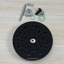 Đế gắn máy đánh bóng lệch tâm SGCB 5 inch. Sử dụng trong đánh bóng sơn xe ô tô và nhiều loại bề mặt.