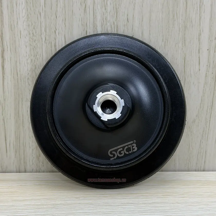 Đế gắn máy đánh bóng đồng tâm SGCB 5 inch. Sử dụng trong đánh bóng sơn xe ô tô và nhiều loại bề mặt.