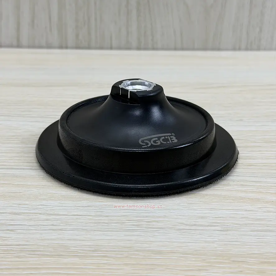 Đế gắn máy đánh bóng đồng tâm SGCB 5 inch. Sử dụng trong đánh bóng sơn xe ô tô và nhiều loại bề mặt.