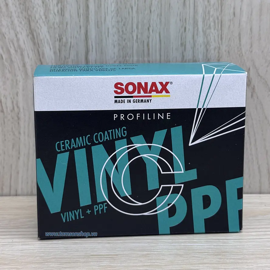 Phủ bóng xe ô tô dán PPF Sonax Ceramic Coating Vinyl+PPF - Ảnh 2