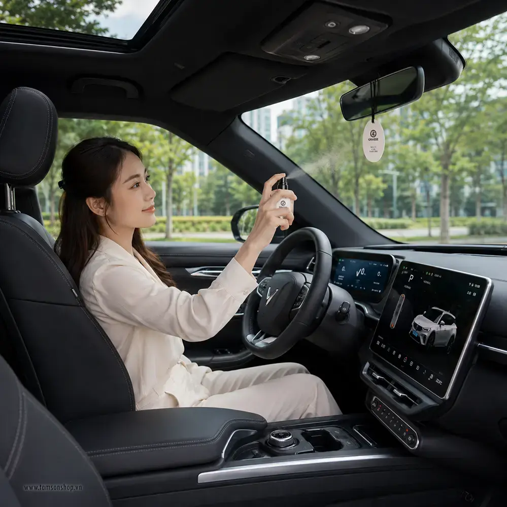 Chai xịt nước hoa xe hơi Grasse Bullsone
