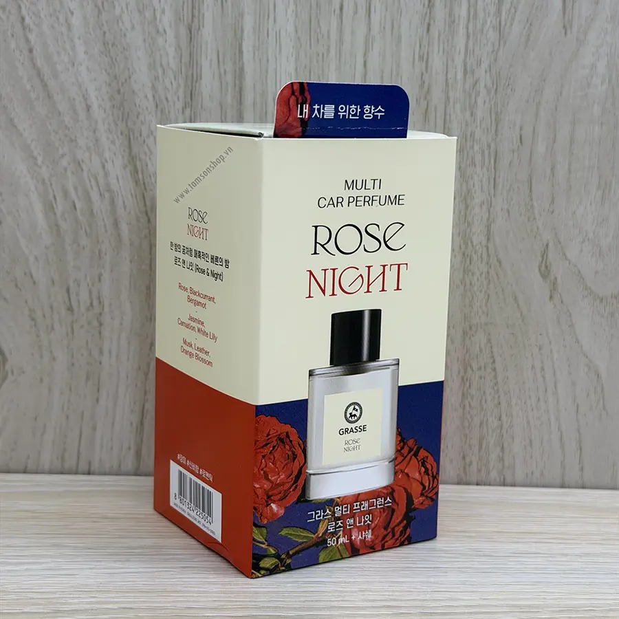 Nước hoa Grasse Rose Night hương hoa hồng