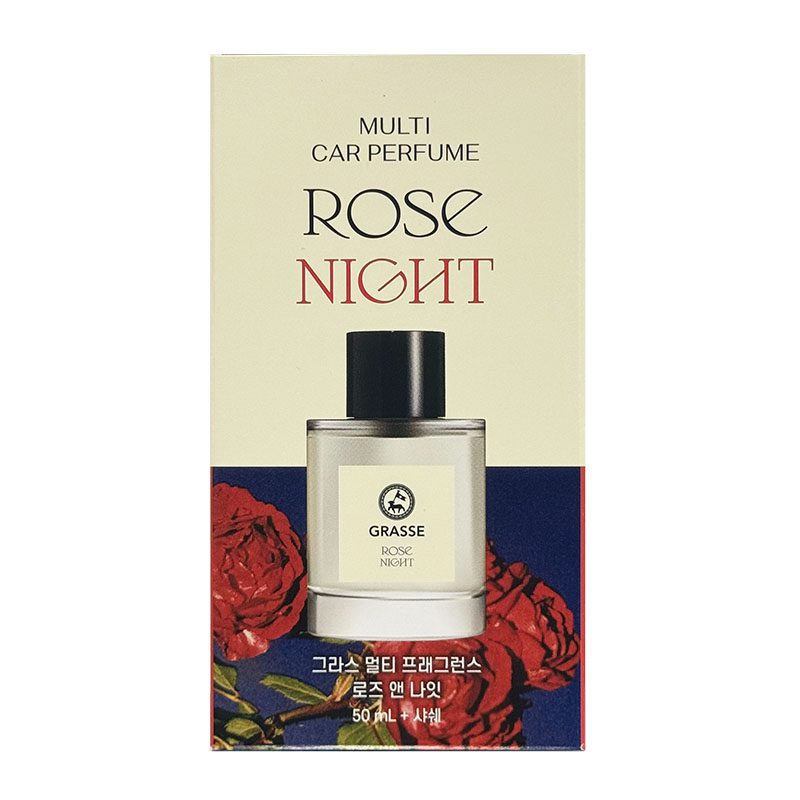 Nước hoa khử mùi xe ô tô Grasse Rose Night (Hoa hồng đêm)