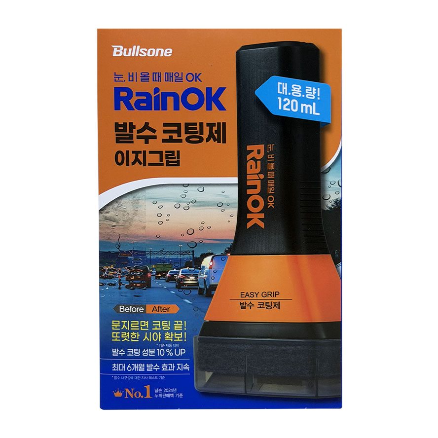 RainOK Easy Grip - Dung dịch phủ chống bám nước kính xe ô tô.