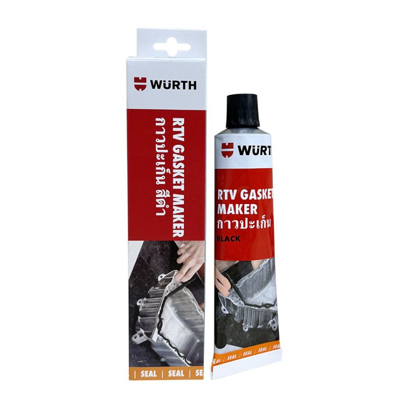 Keo tạo gioăng chịu nhiệt màu đen Wurth RTV Silicone