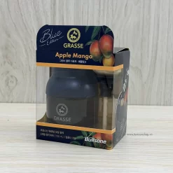 Nước hoa Grasse Blue Apple Mango – hương thơm trái cây phong phú từ táo, xoài và dứa.