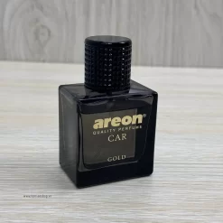 Nước hoa ô tô Areon Gold mùi thơm của sự nam tính, mạnh mẽ và sang trọng.