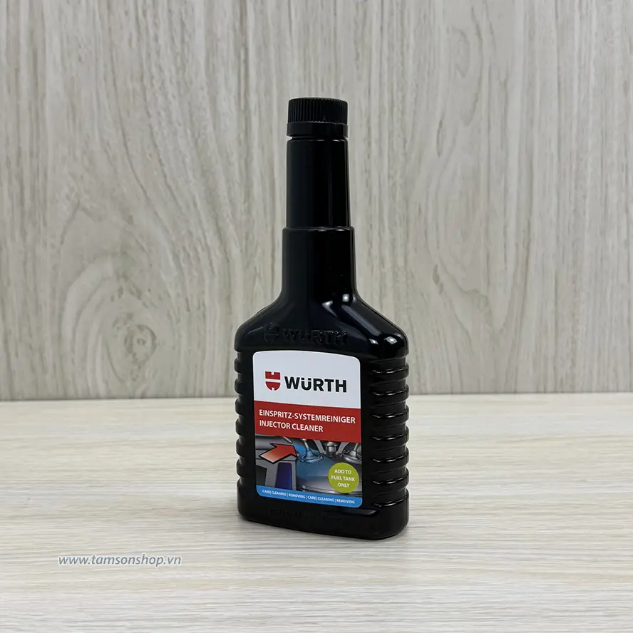 Chất phụ gia làm sạch động cơ xăng Wurth injector cleaner
