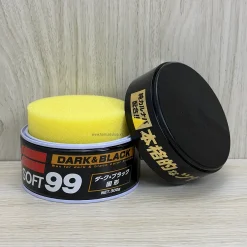 Soft99 Dark & Black Wax Sáp Phủ Bóng Sơn Xe Màu Đen Và Màu Tối